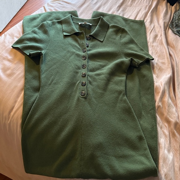 Sezane Olive Green Jumpsuit - Picture 8 of 12